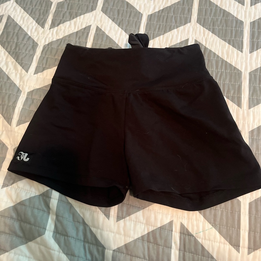 Jo And Jax Black Dance Shorts Size Small